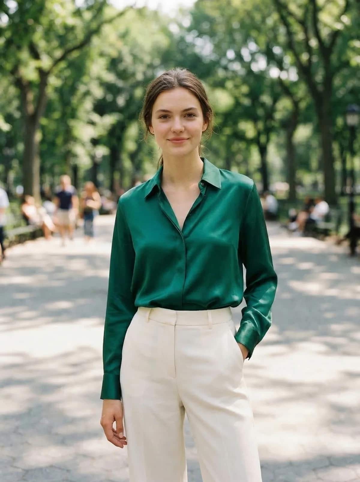 Tailored formal look after