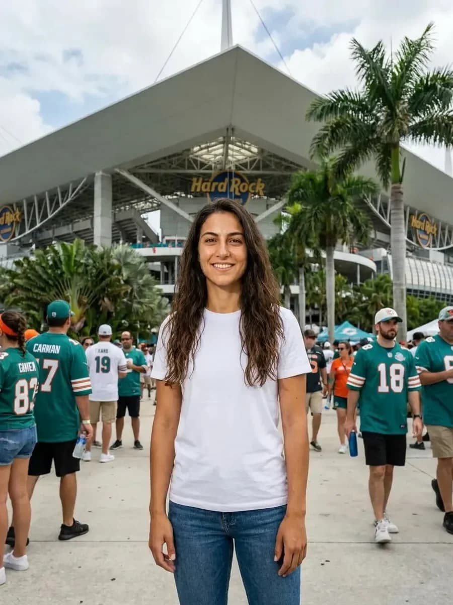 Hard Rock Stadium in Miami Gardens, Florida